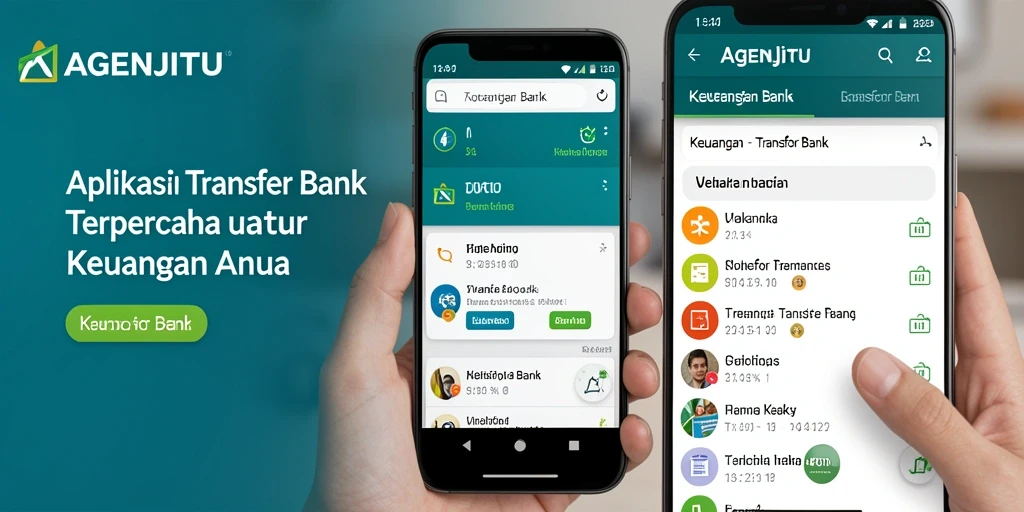Tampilan antarmuka AGENJITU yang sederhana dan fungsional.