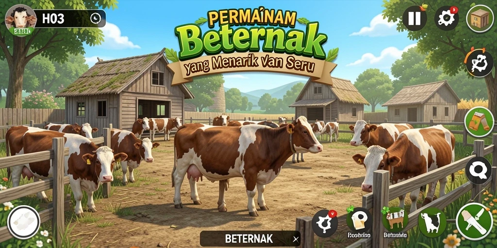 Menampilkan tampilan antarmuka H03 yang menarik dan fungsional.