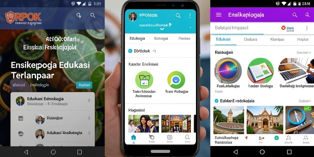 Antarmuka RPOK yang informatif dan mudah digunakan.