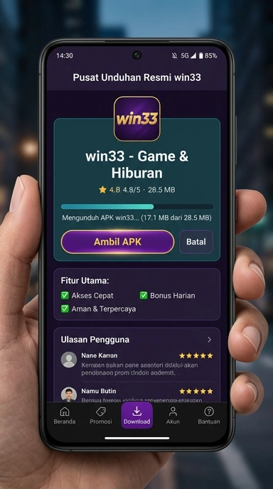 Panduan Unduh dan Instal APK win33 untuk Android
